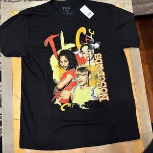 TLC Graphic Long Sleeve Tee - Black and Yellow